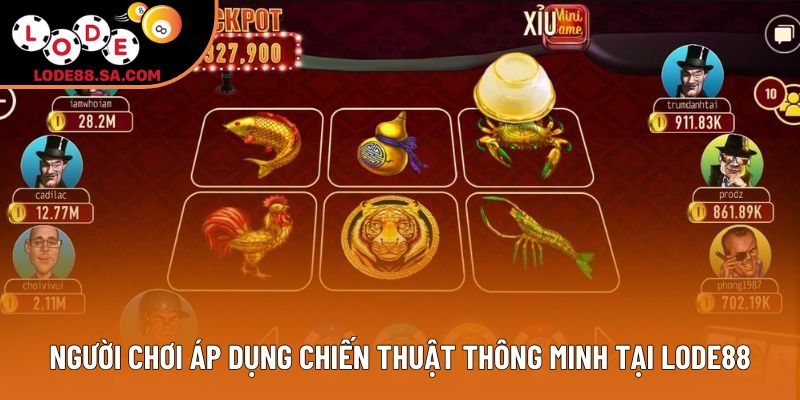Người chơi áp dụng chiến thuật thông minh tại Lode88 Người chơi áp dụng chiến thuật thông minh tại Lode88